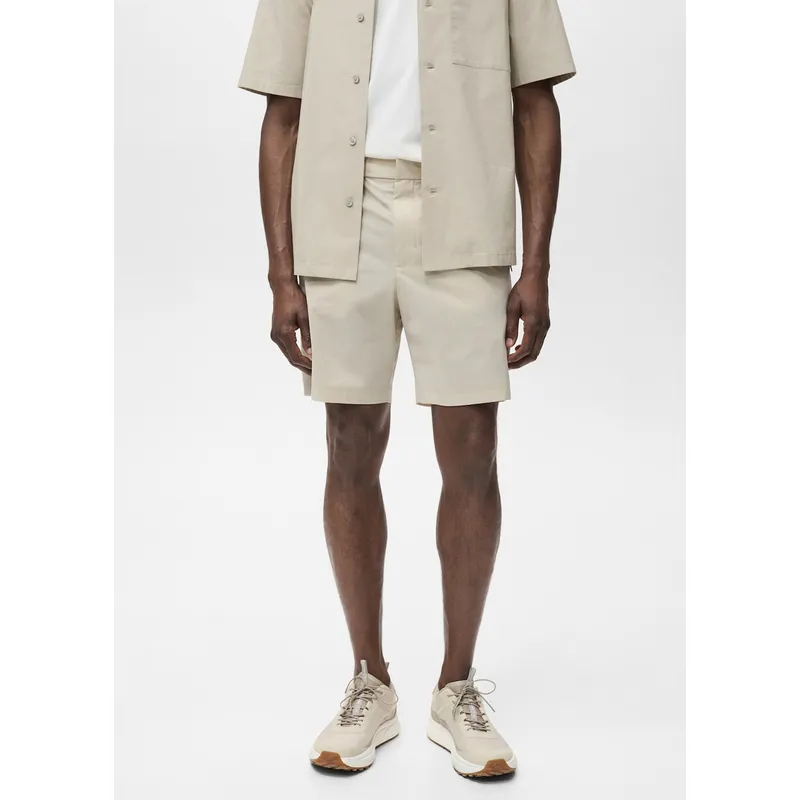 MANGO - Short Regular Fit Hombre Man