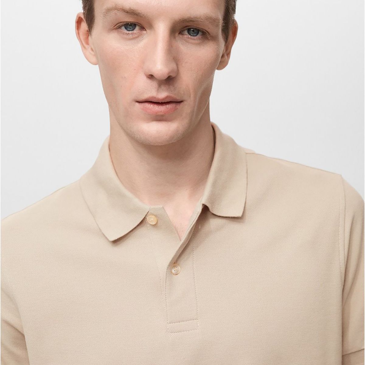 MANGO - Polo Regular Fit 100% Algodón Piqué Mango Man