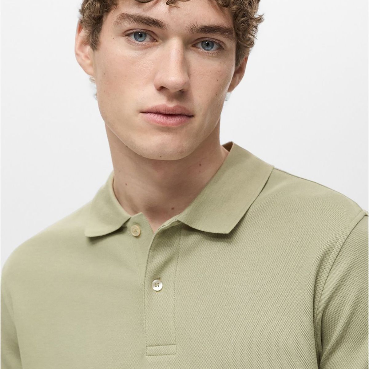 MANGO - Polo Regular Fit 100% Algodón Piqué Mango Man