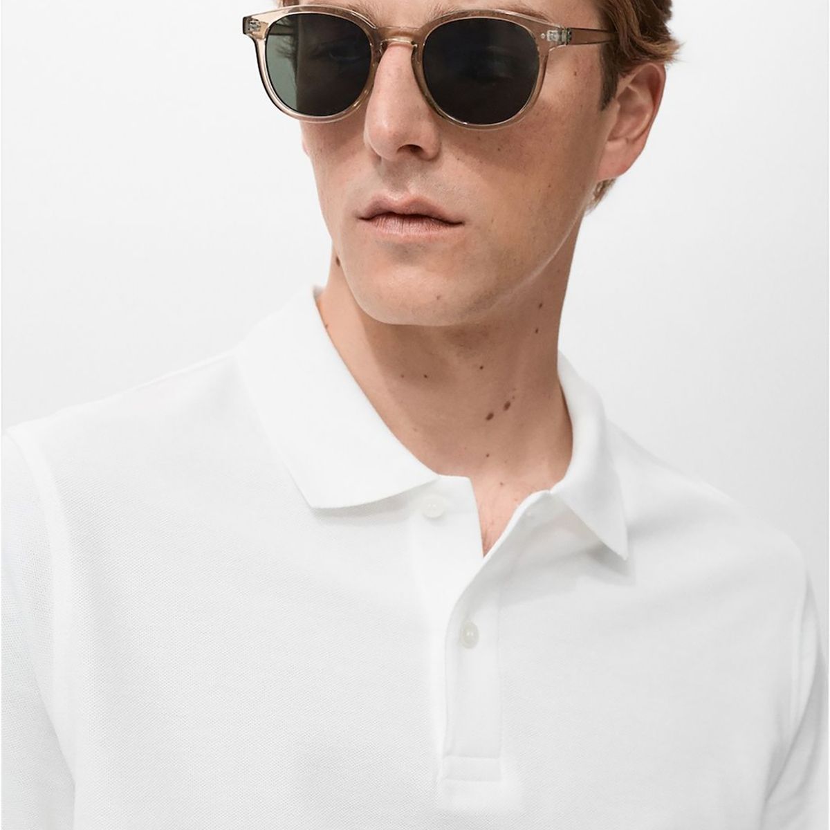 MANGO - Polo Regular Fit 100% Algodón Piqué Mango Man