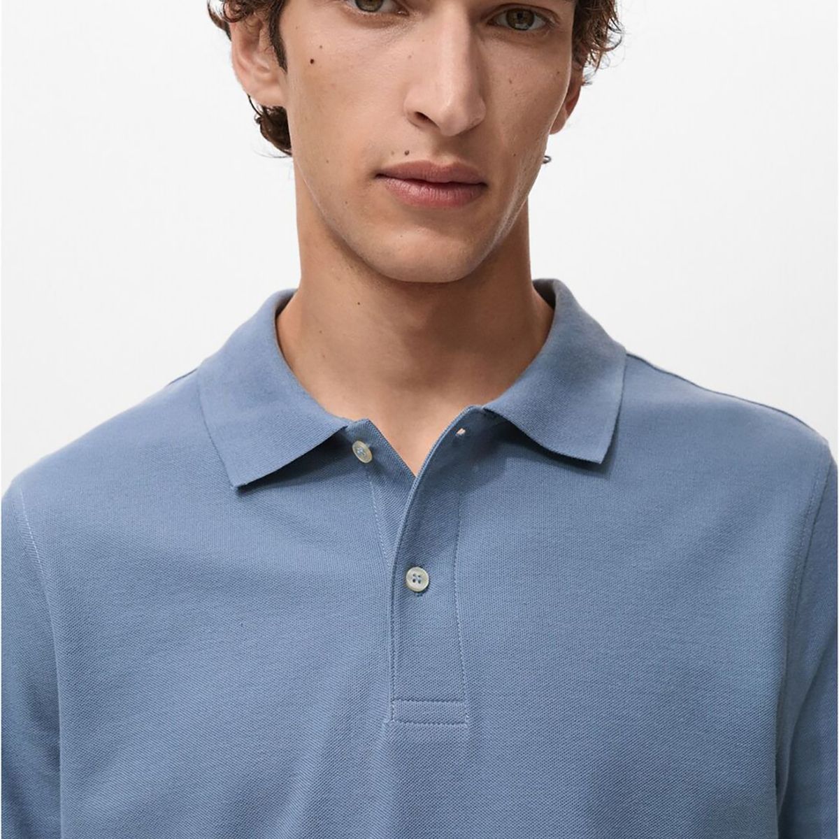 MANGO - Polo Regular Fit 100% Algodón Piqué Hombre Man