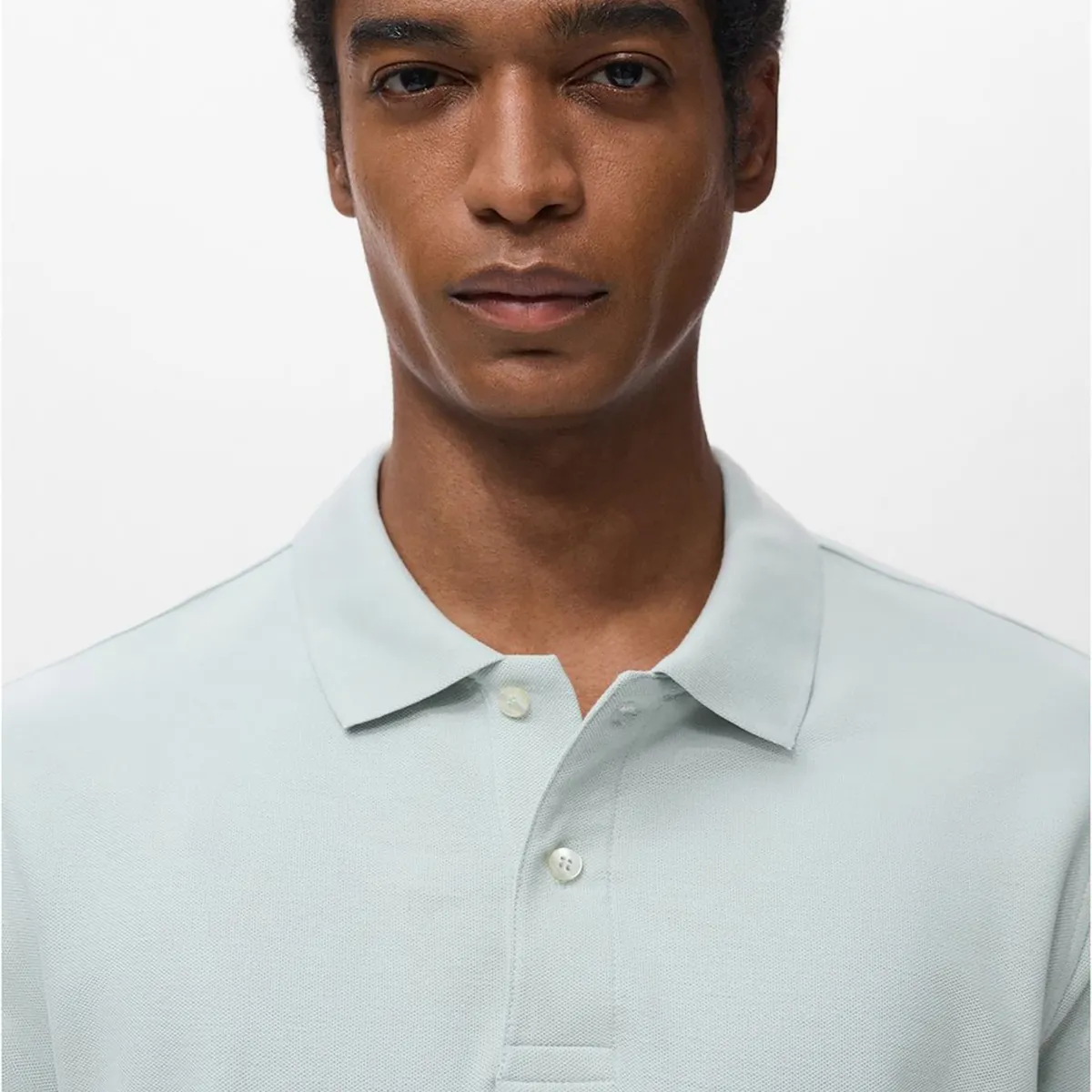 MANGO - Polo Regular Fit 100% Algodón Piqué Hombre Man