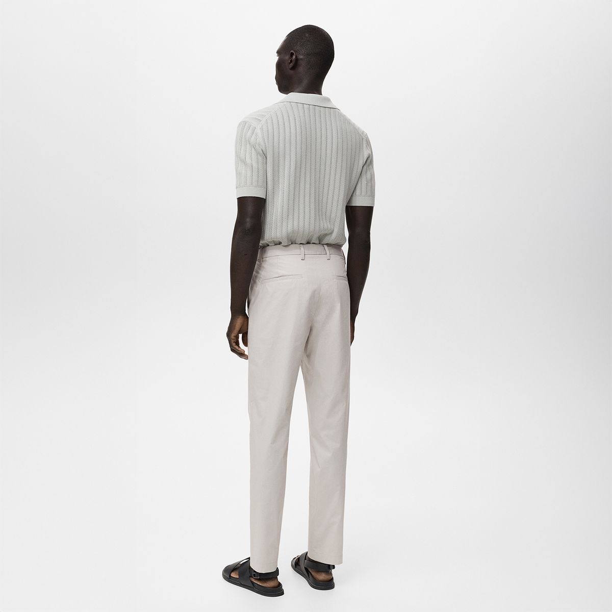 MANGO - Pantalón Slim Fit 100% Algodón