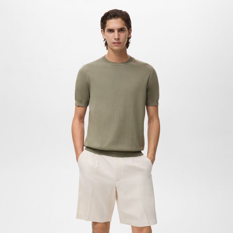 MANGO - Polo 100 Algodón Hombre Man