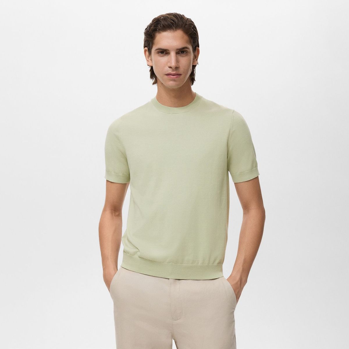 MANGO - Polo 100 Algodón Hombre Man
