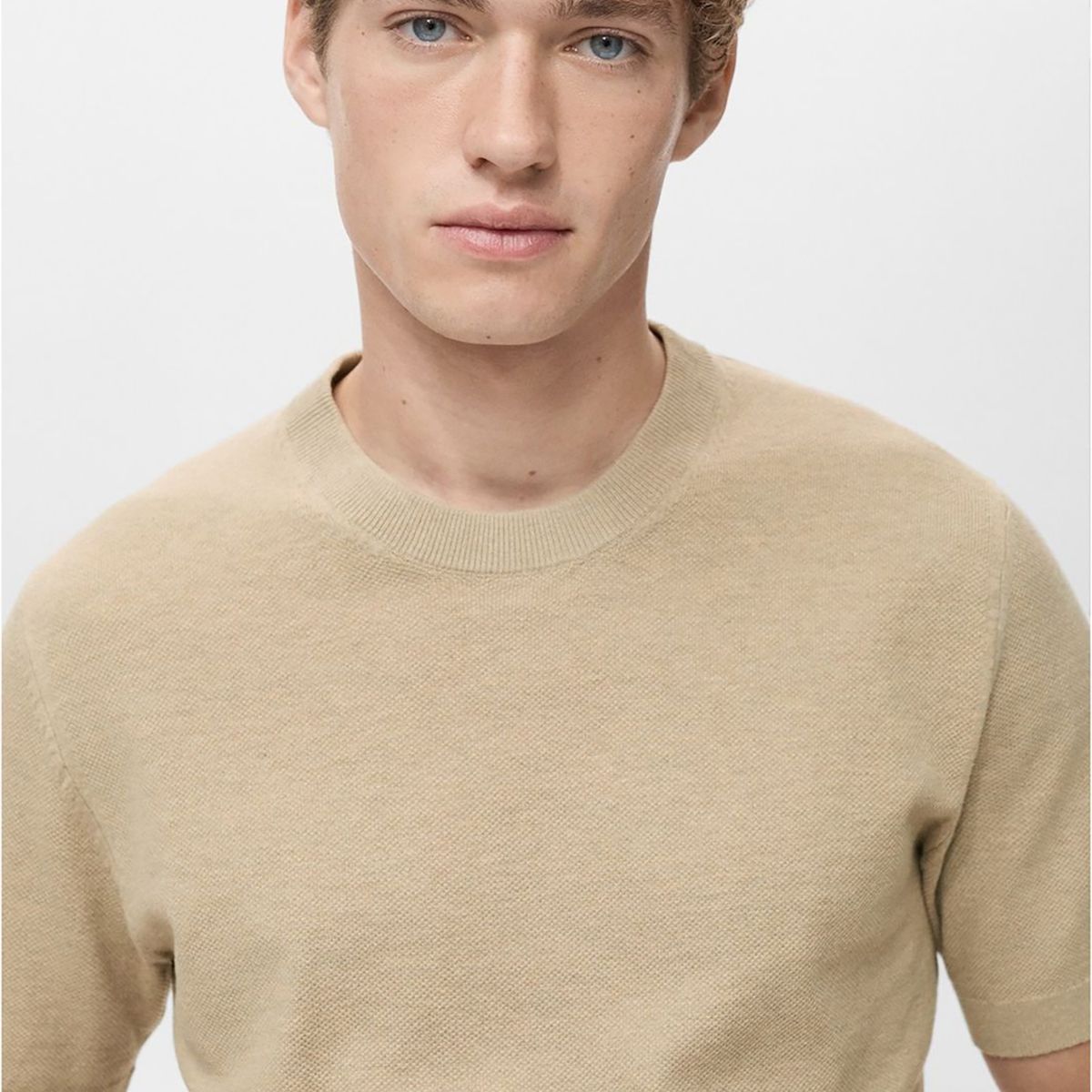 MANGO - Polo Regular Fit Punto Fino Mango Man