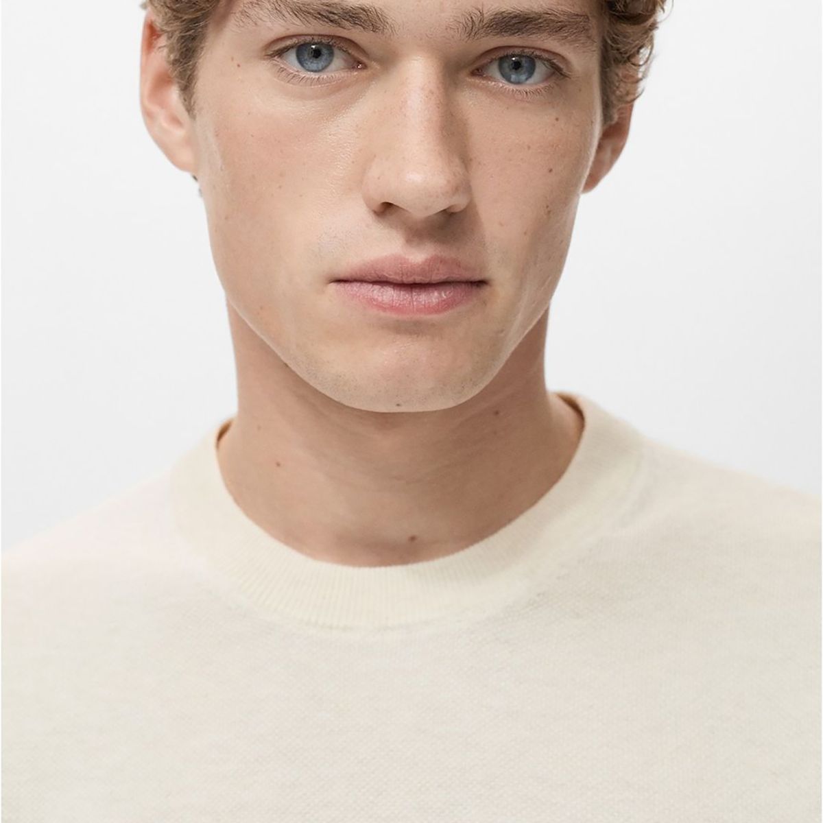 MANGO - Polo Regular Fit Punto Fino Hombre Man