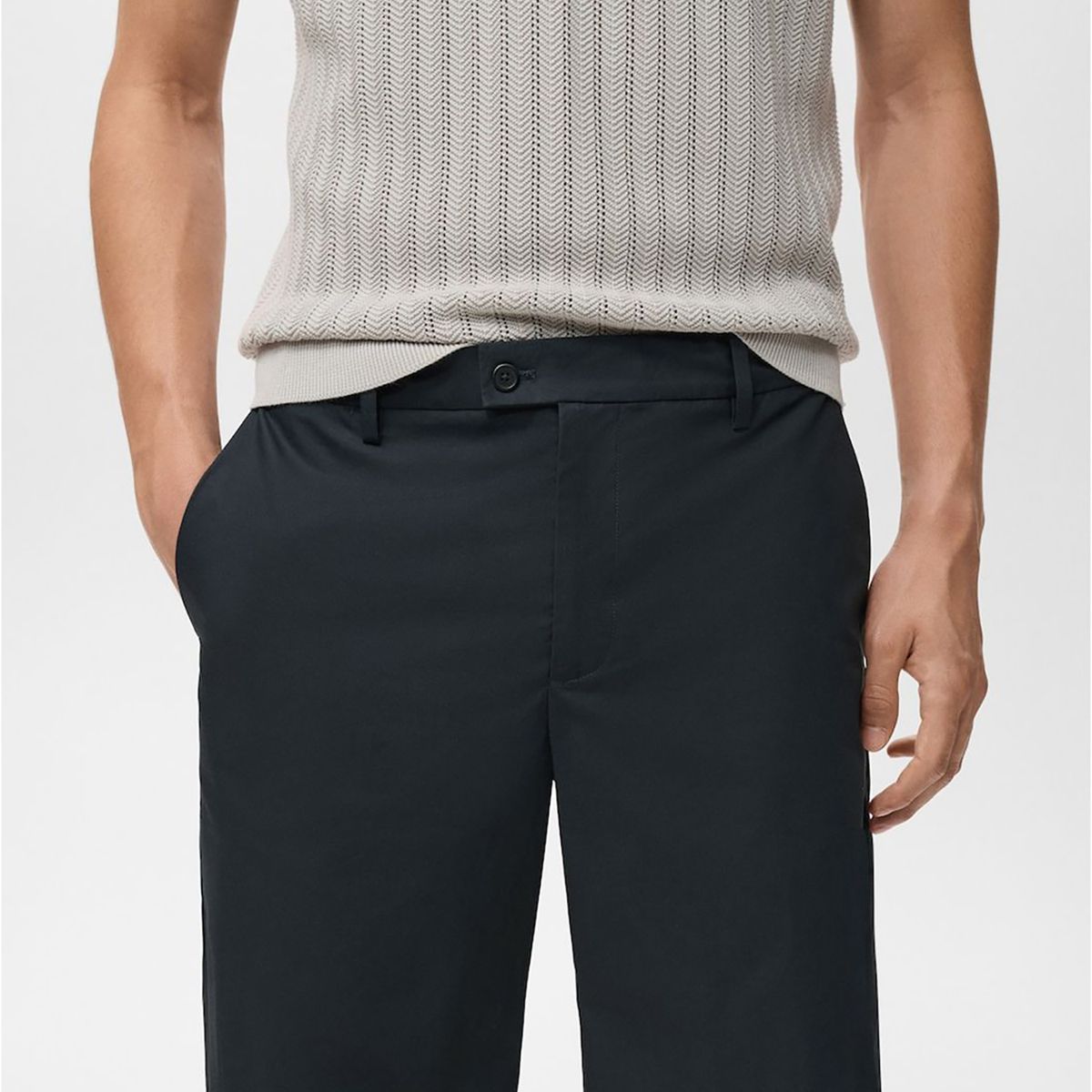 MANGO - Short Algodón Regular Fit Hombre Man