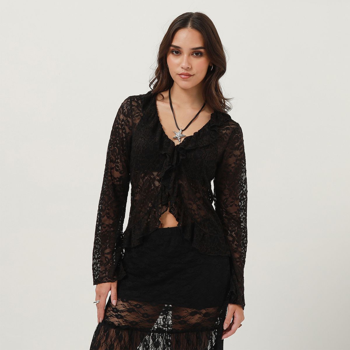 MOSSIMO - Polo Manga Larga Mujer Mossimo x Luana Barron