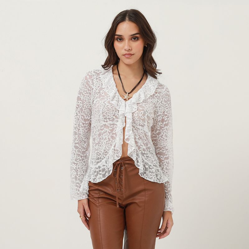 MOSSIMO - Polo Manga Larga Mujer Mossimo x Luana Barron