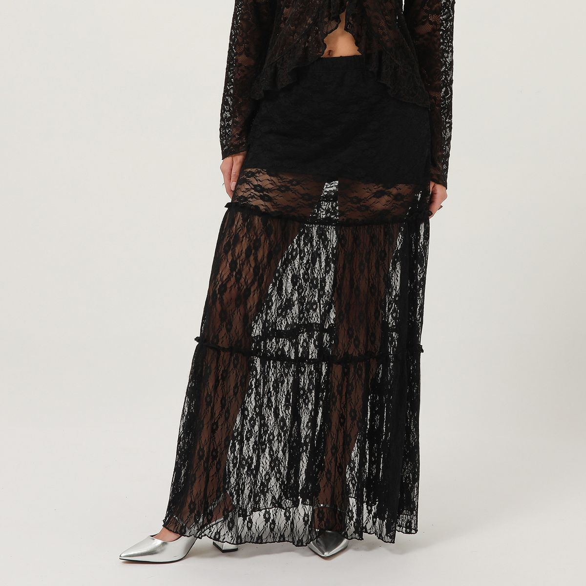 MOSSIMO - Falda Larga Mujer Mossimo x Luana Barron