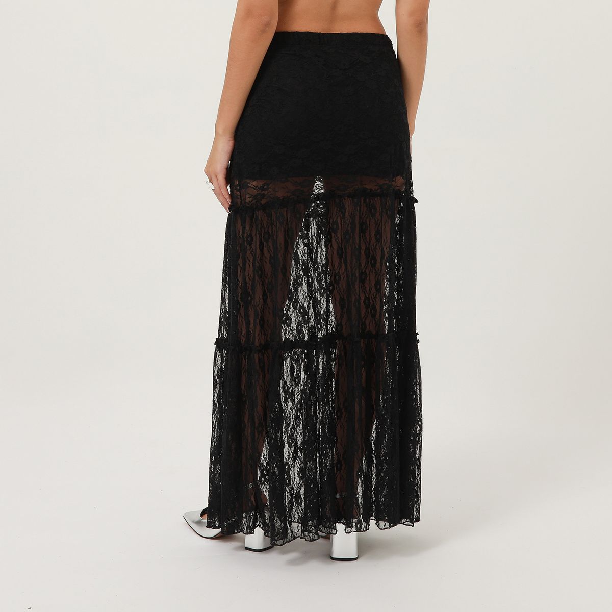 MOSSIMO - Falda Larga Mujer Mossimo x Luana Barron