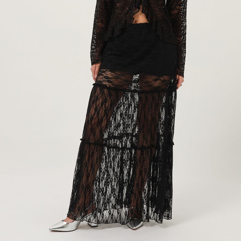 MOSSIMO - Falda Larga Mujer Mossimo x Luana Barron