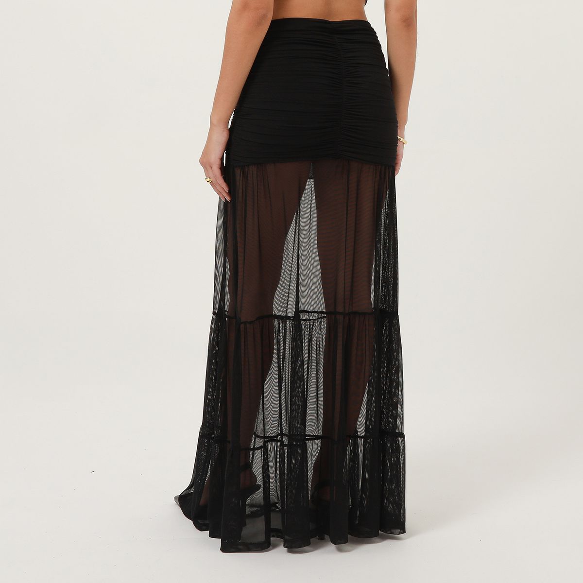 MOSSIMO - Falda Larga Mujer Mossimo x Luana Barron