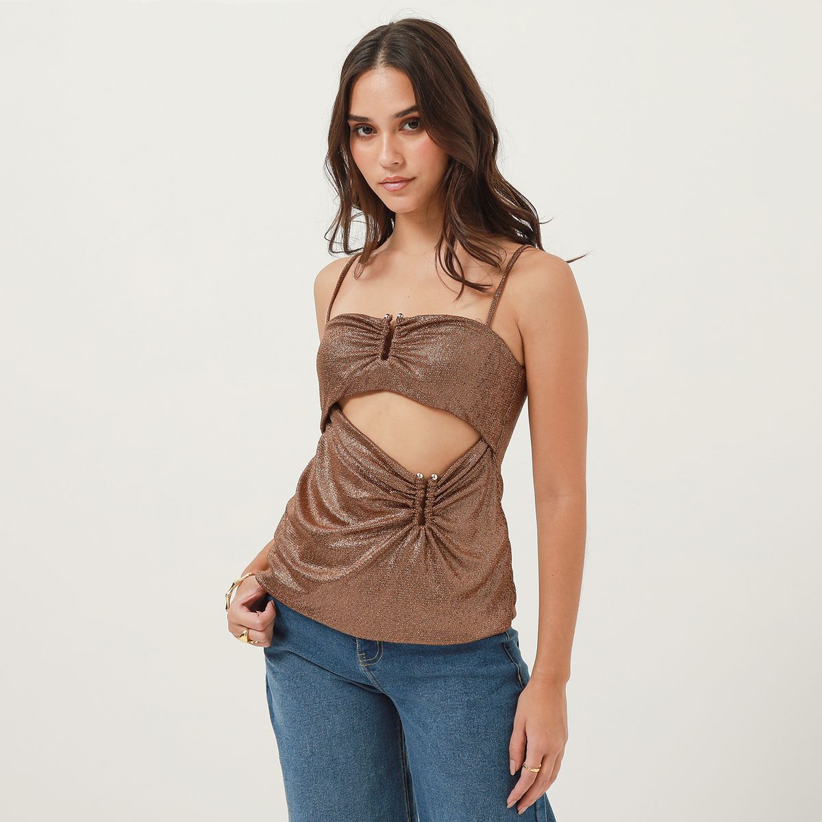 MOSSIMO - Top Sin Mangas Mujer Mossimo x Luana Barron