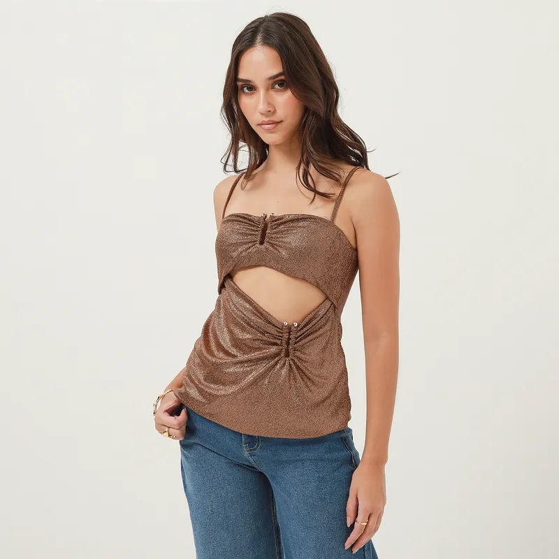 MOSSIMO - Top Sin Mangas Mujer Mossimo x Luana Barron