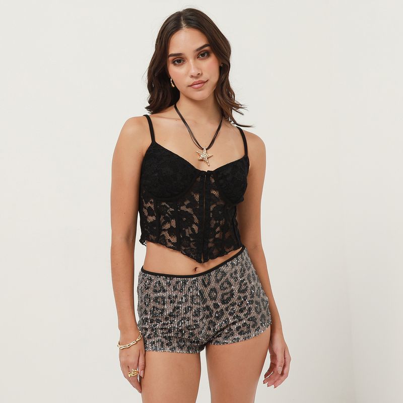 MOSSIMO - Corset Mujer Mossimo x Luana Barron