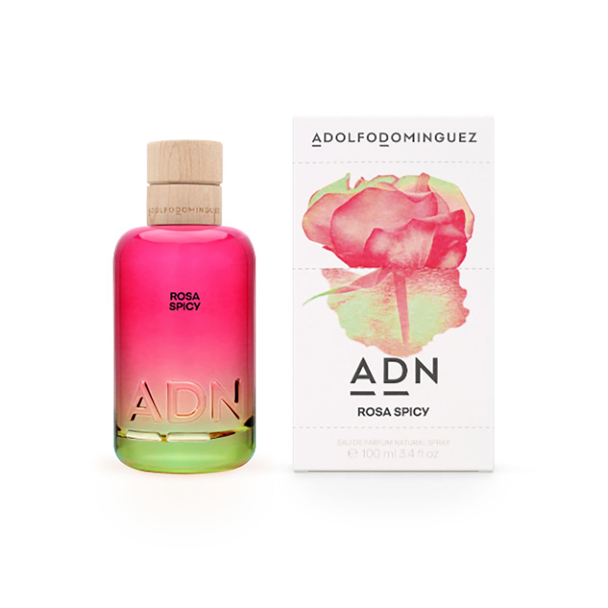 ADOLFO DOMINGUEZ - Adolfo Dominguez Adn Rosa Spicy Edp 100ml