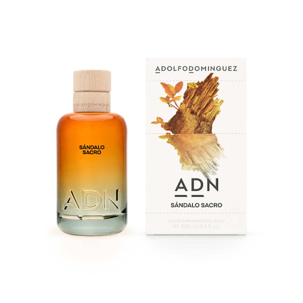 ADOLFO DOMINGUEZ - Adolfo Dominguez Adn Sándalo Sacro Edp 100ml