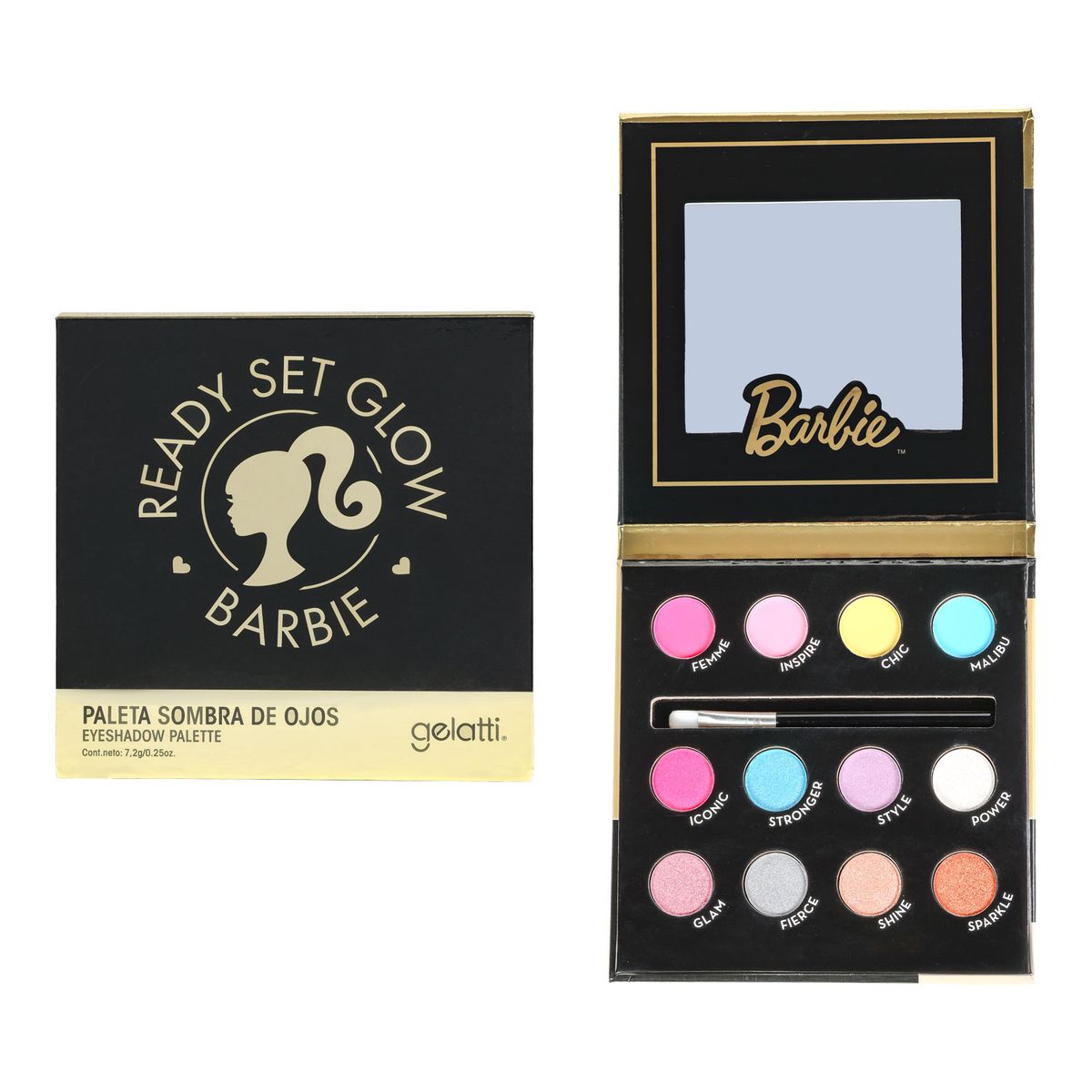 BARBIE - Paleta De Sombras Barbie Glam