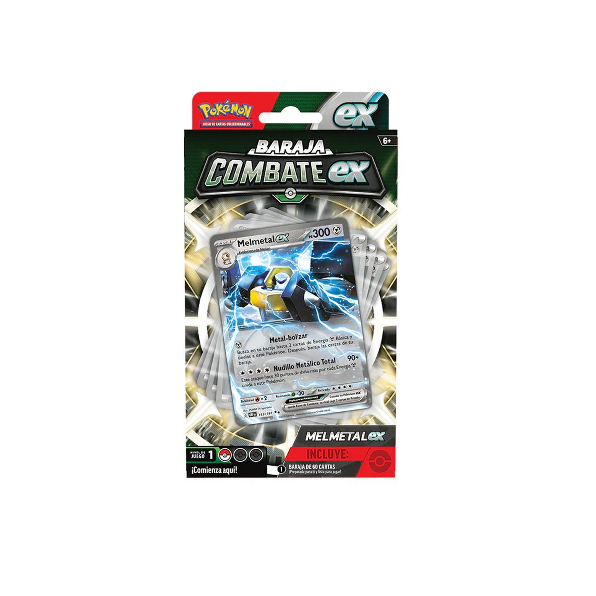 POKEMON - Cartas Pokemon Tcg Melmetal O Houndoom Ex Battle Deck Surtido