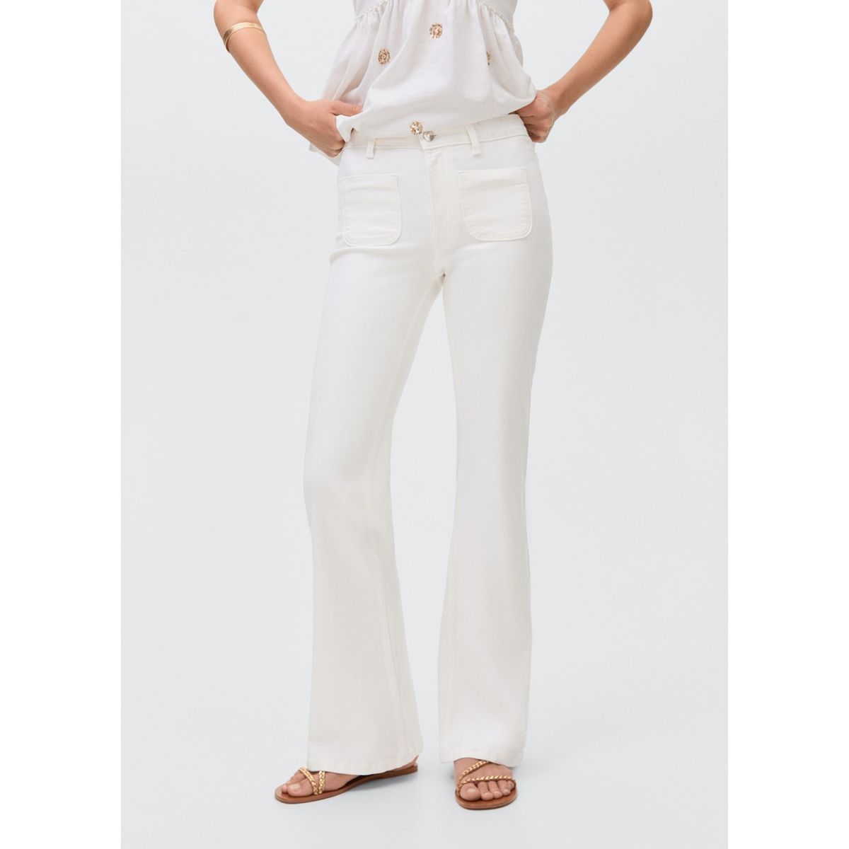 MANGO TEEN - Jean Flare Mujer Mango Teen