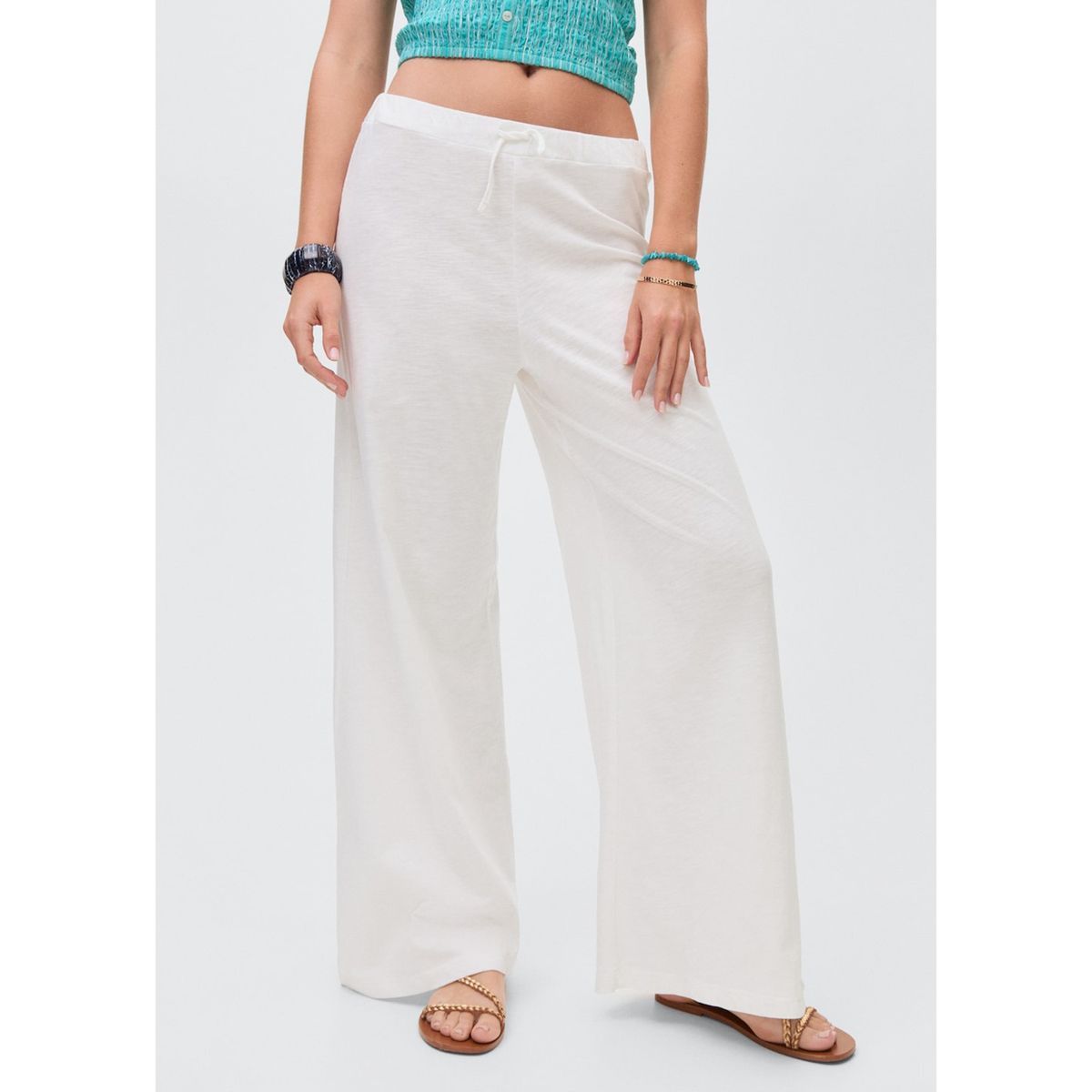 MANGO TEEN - Pantalón Jogger Mujer Mango Teen