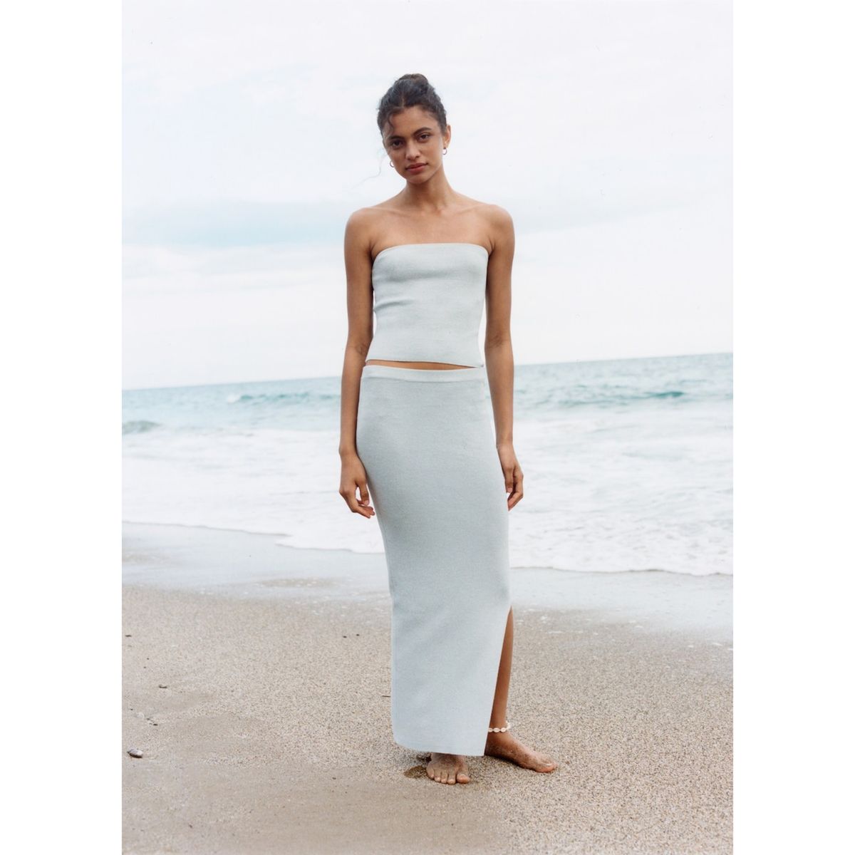 MANGO TEEN - Falda Larga Mujer Mango Teen