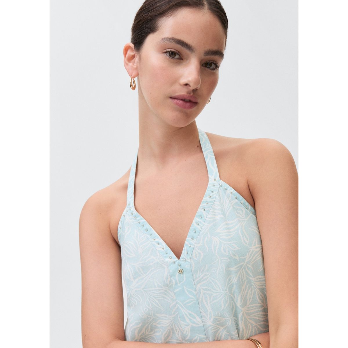 MANGO TEEN - Vestido Largo Mujer Mango Teen