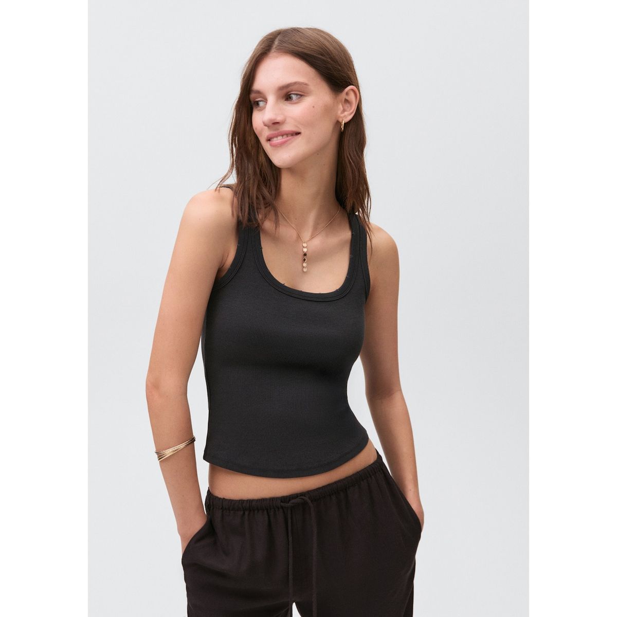 MANGO TEEN - Top Casual Mujer Mango Teen