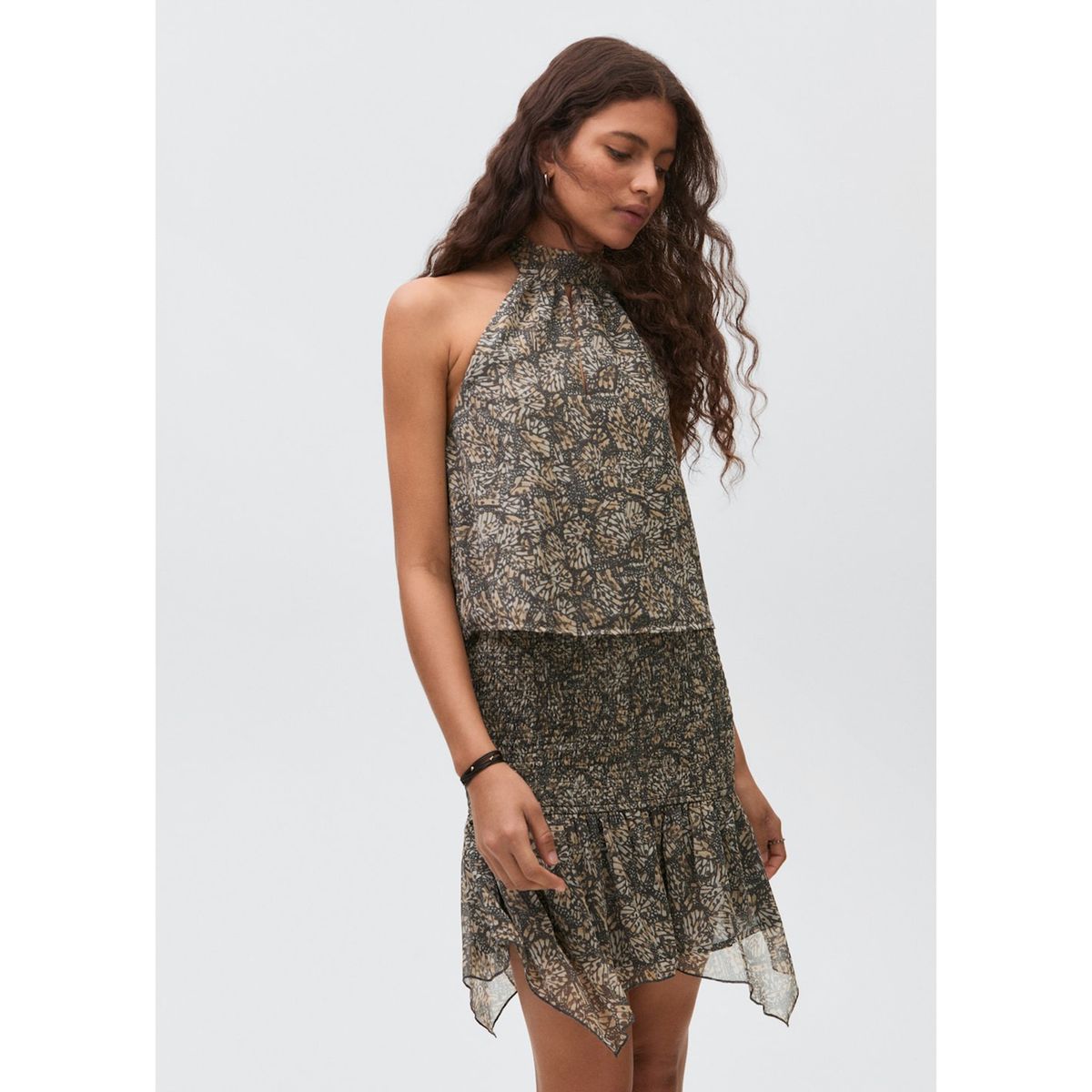 MANGO TEEN - Falda Corta Mujer Mango Teen