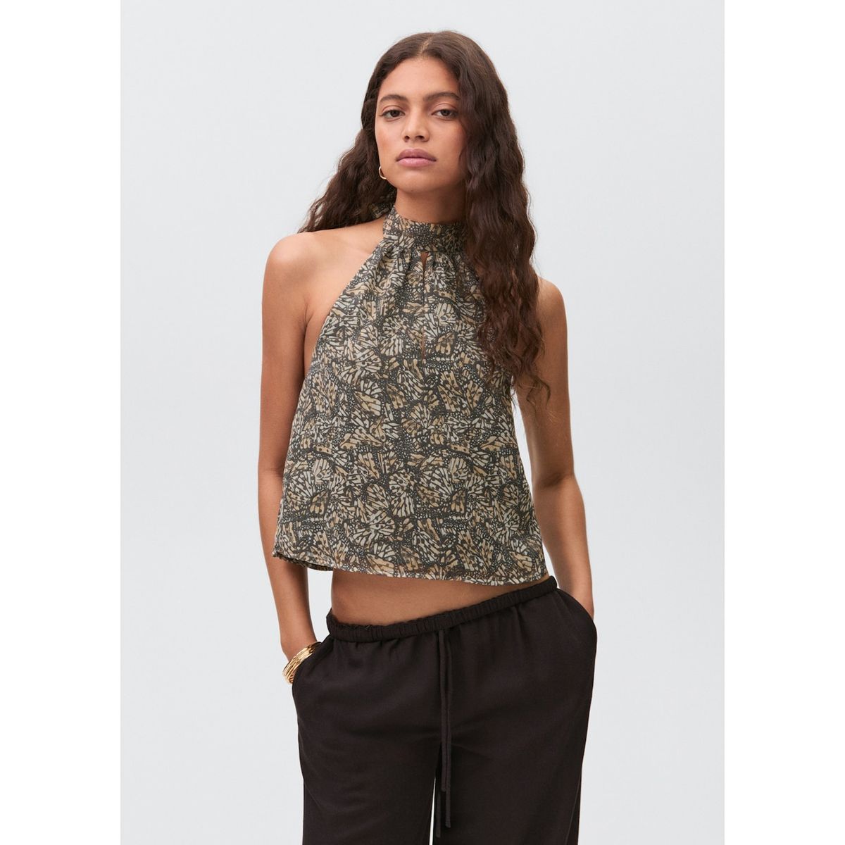 MANGO TEEN - Top Casual Mujer Mango Teen