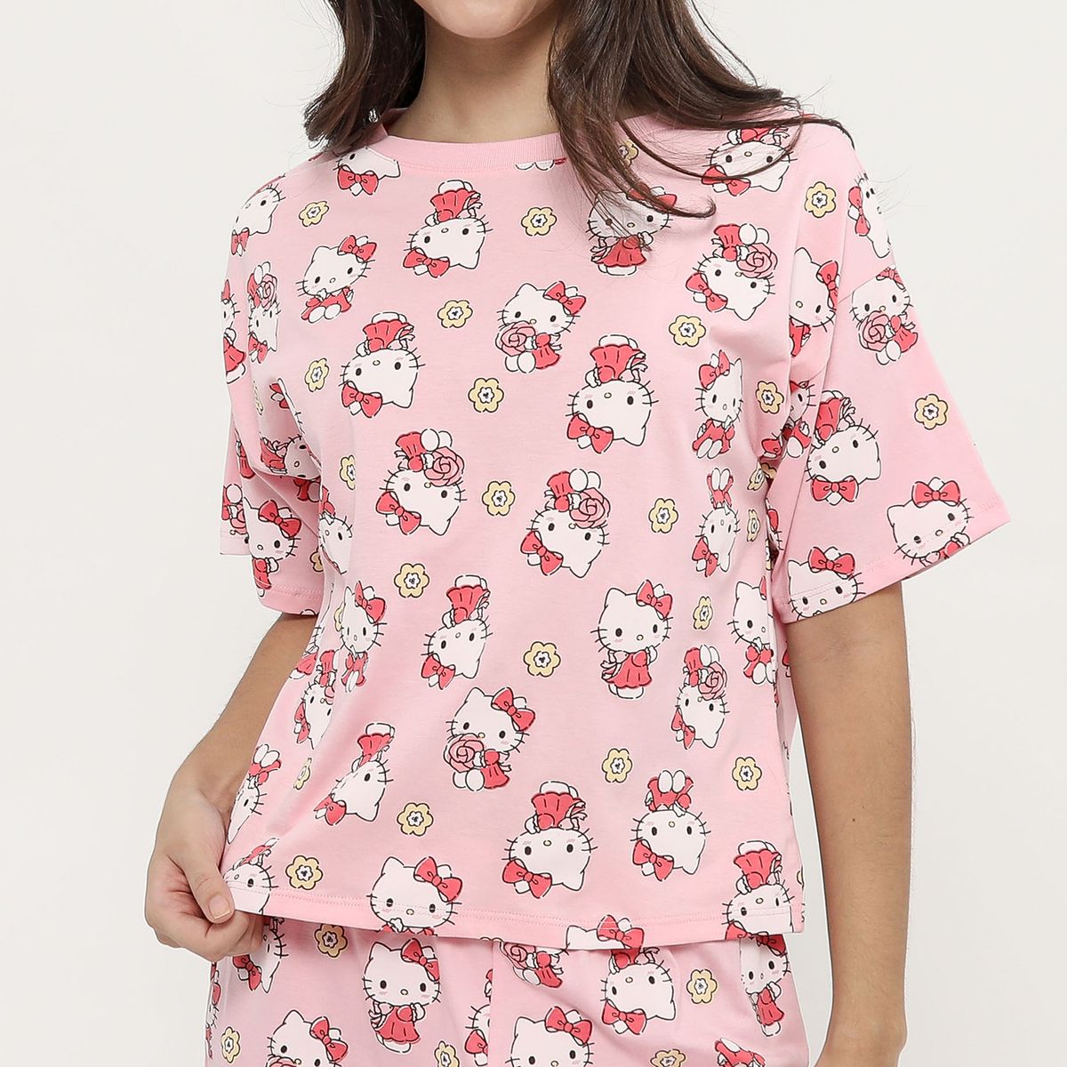 SYBILLA - Pijama Algodón Hello Kitty