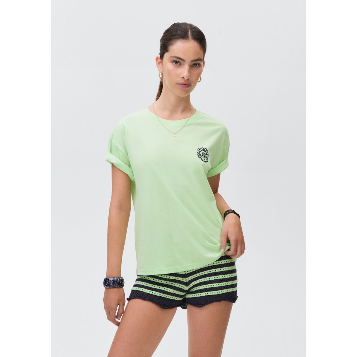 MANGO TEEN - Polo Casual Mujer Mango Teen