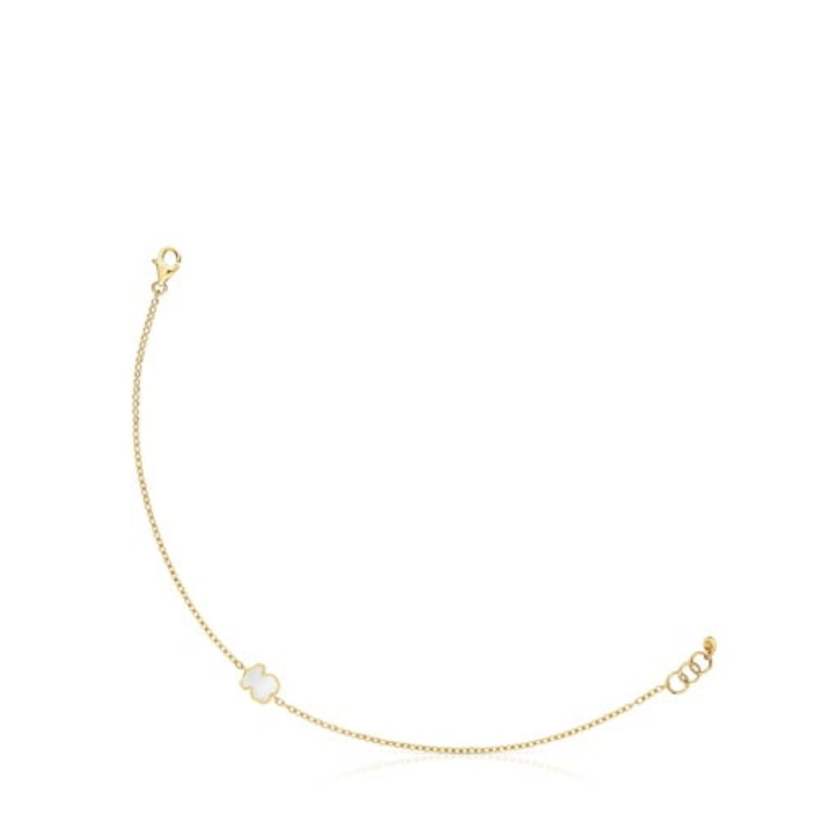 TOUS - Pulsera Oro 14k Oso Nacar 7mm
