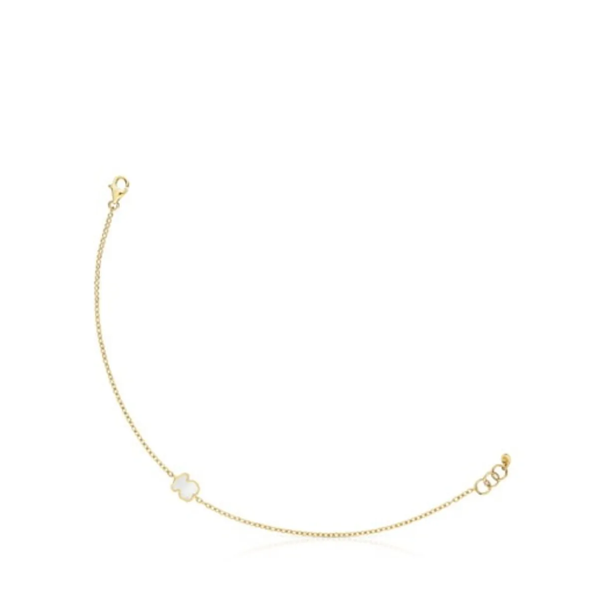 TOUS - Pulsera Oro 14k Oso Nacar 7mm