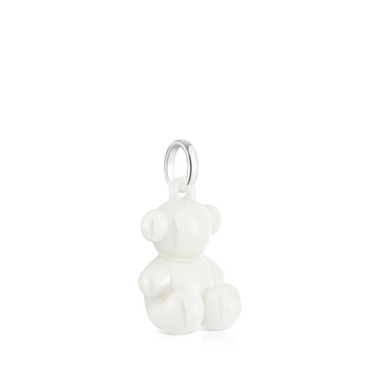 TOUS - Dije Ceramica Blnc/plata  Oso