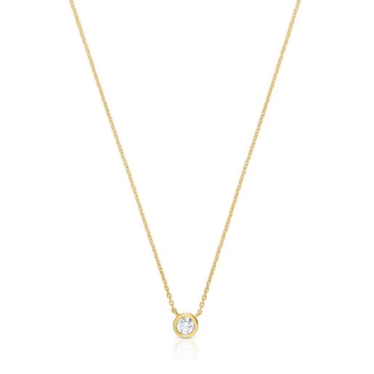 TOUS - Collar Corto Bano De Oro 18 kt  