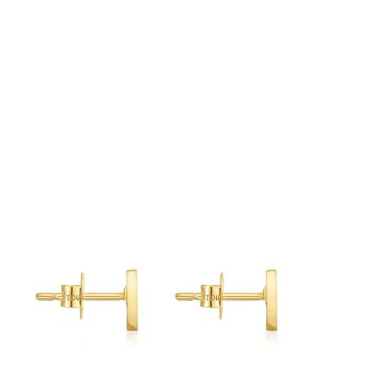 TOUS - Pendientes 14k Corazon Malaquita