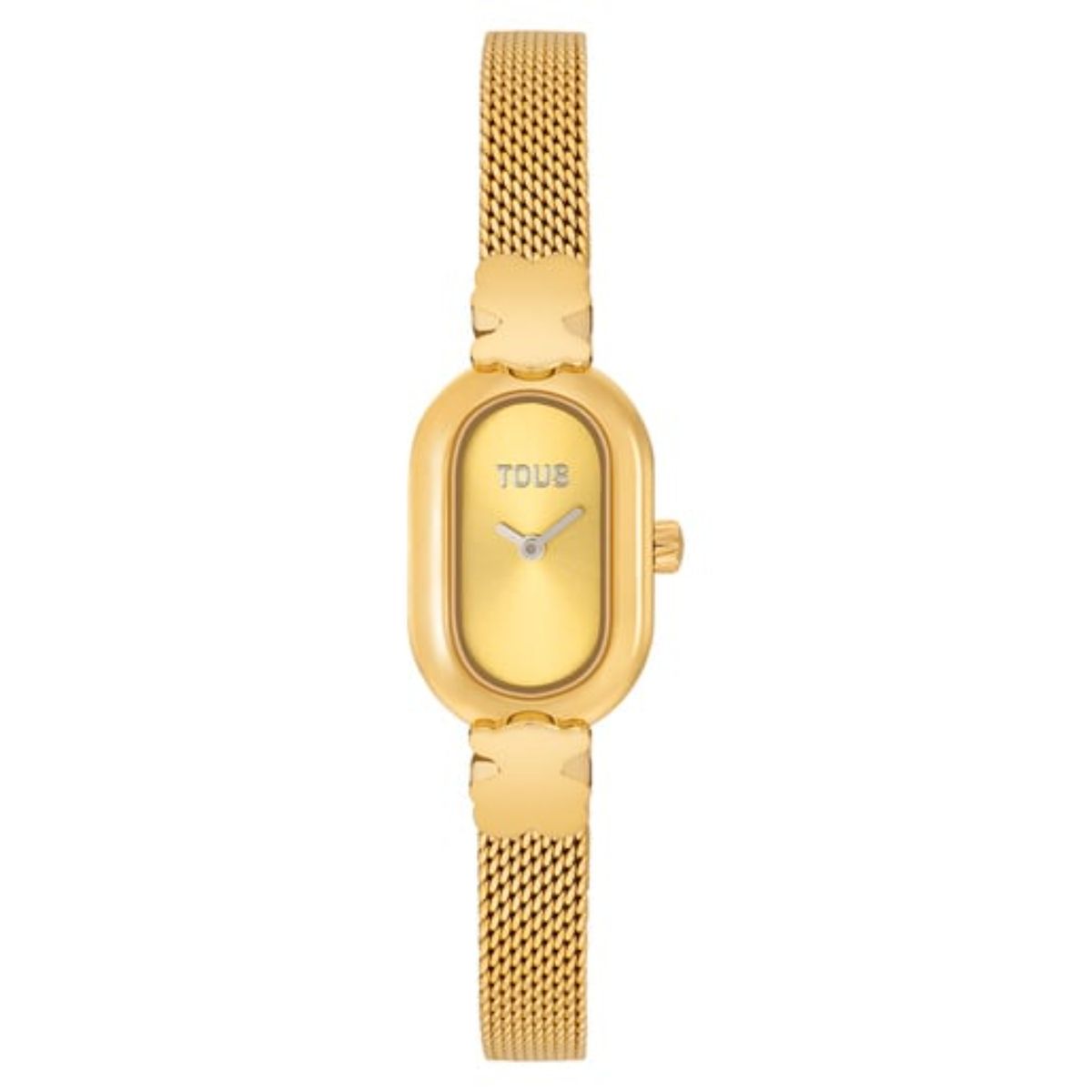 TOUS - Reloj Acero Ip Dorado Correa Esterilla