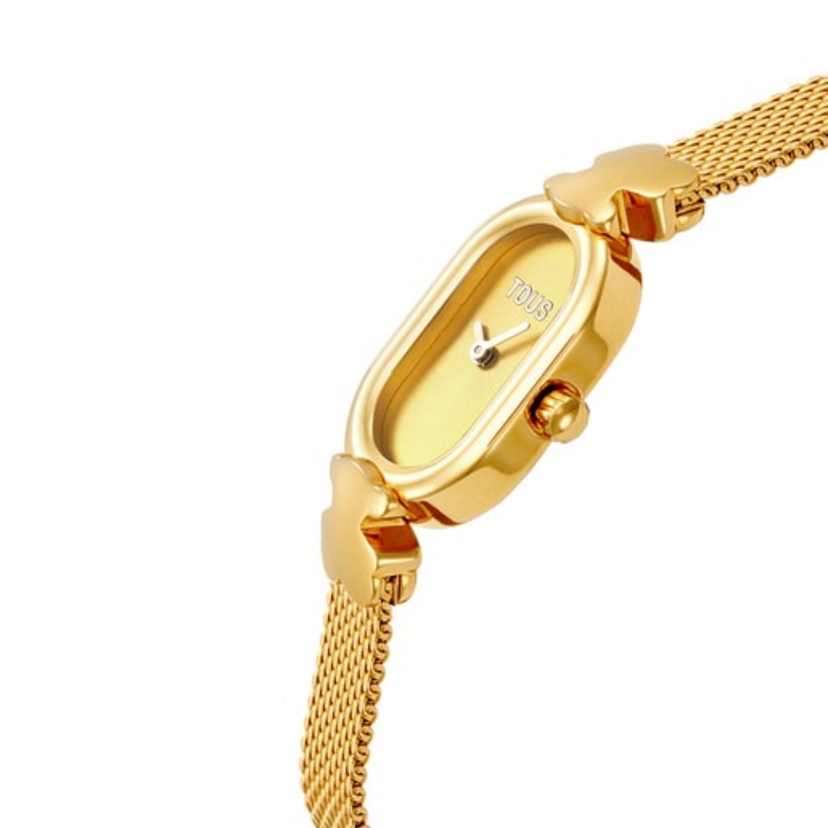 TOUS - Reloj Acero Ip Dorado Correa Esterilla