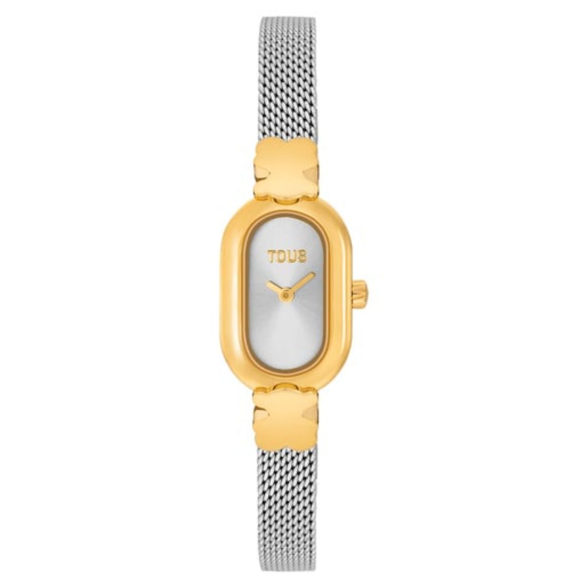 TOUS - Reloj Acero Ip Dorado Correa Esterilla