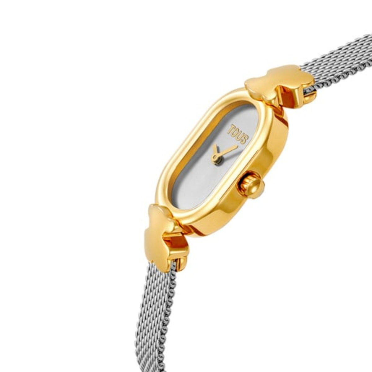 TOUS - Reloj Acero Ip Dorado Correa Esterilla