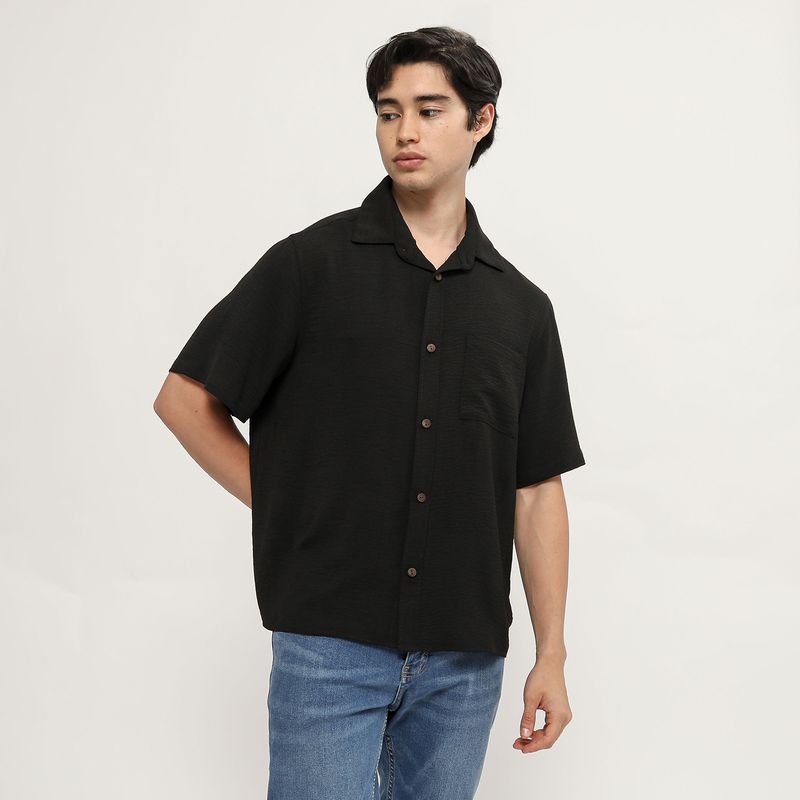 AMERICAN ABBEY - Camisa Boxy Fit Hombre American Abbey