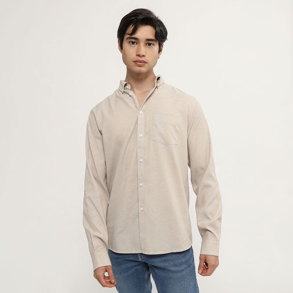 AMERICAN ABBEY - Camisa Hombre Regular Fit American Abbey