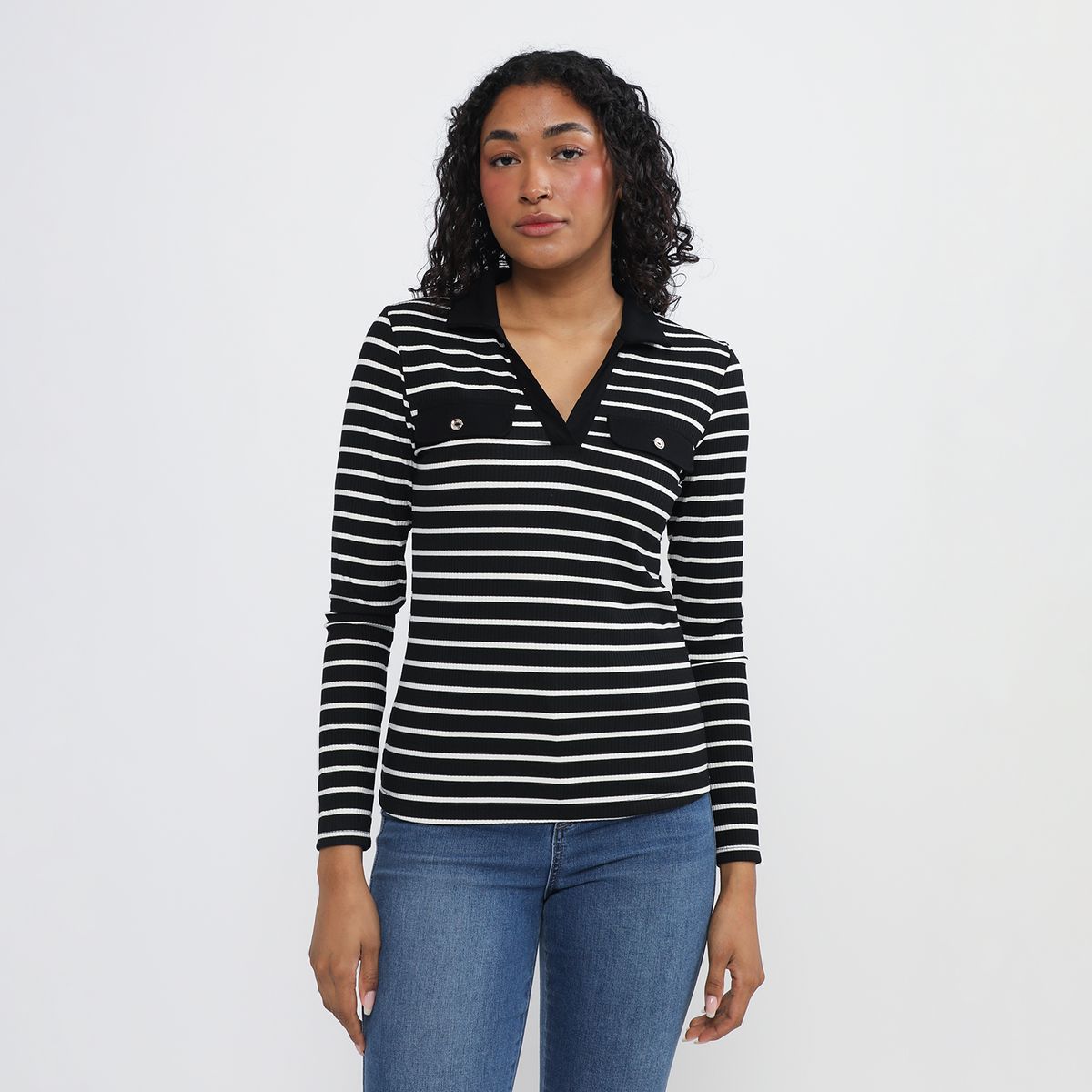 ELLE - Polo Casual Mujer Elle