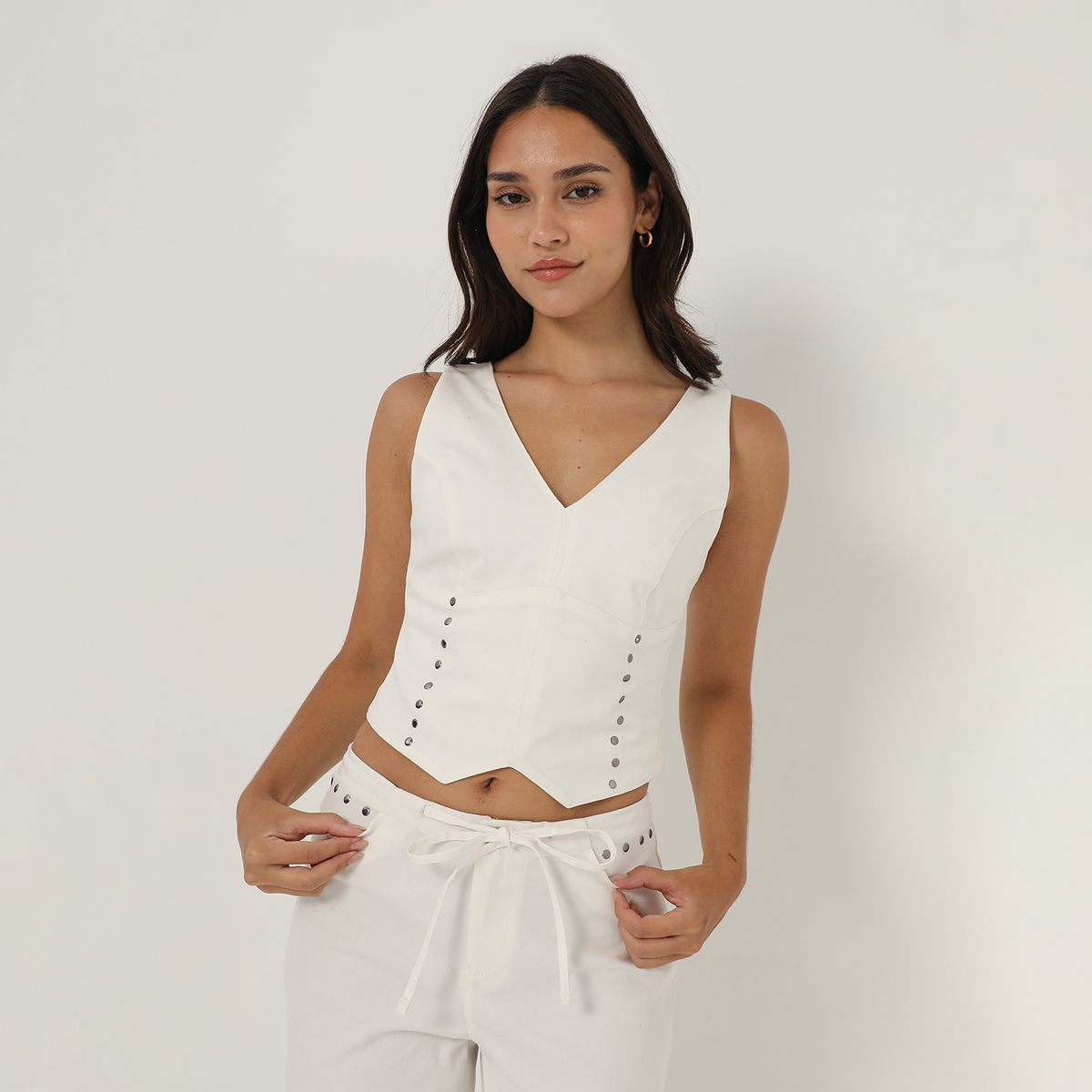 SYBILLA - Chaleco Casual Mujer Sybilla