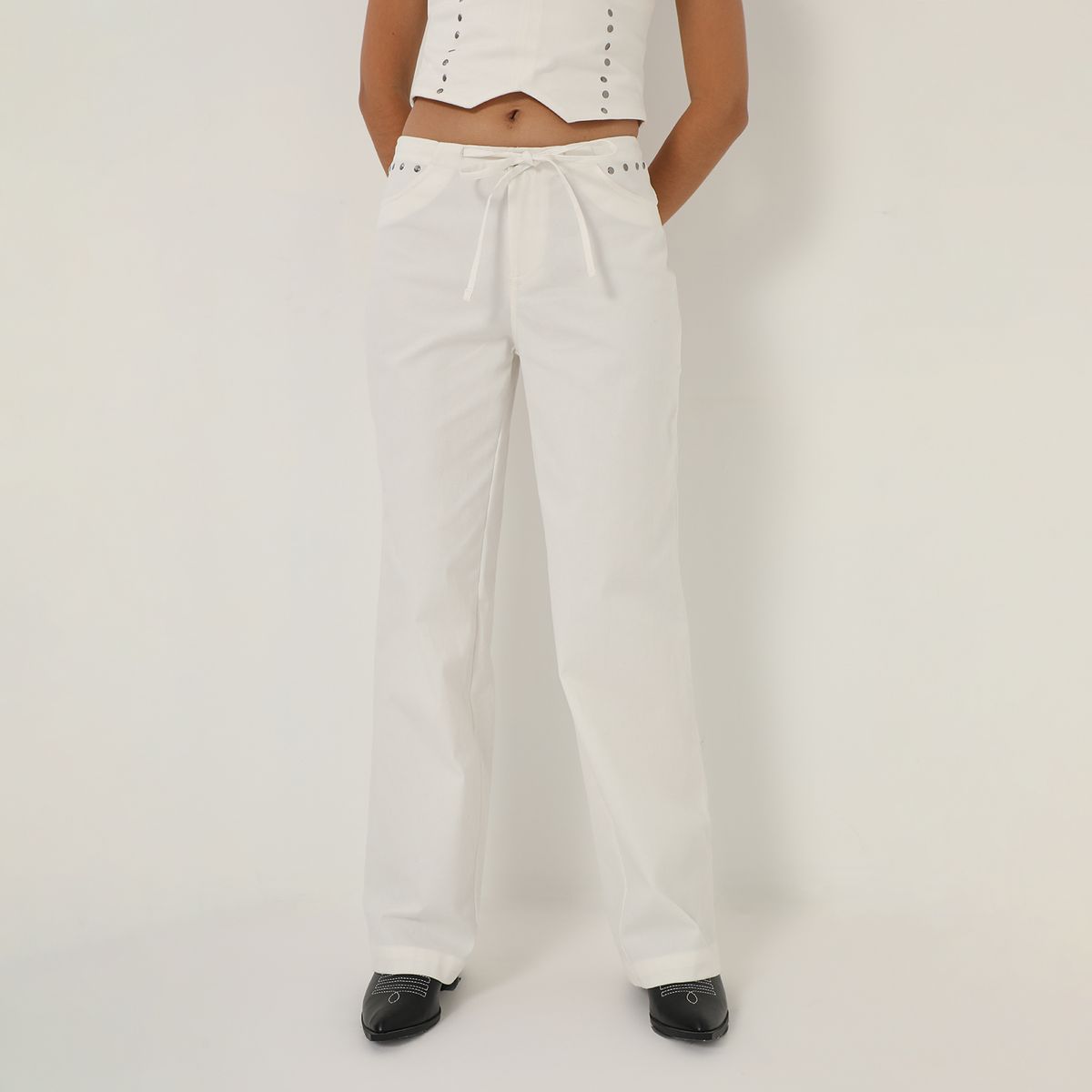 SYBILLA - Pantalón Casual Mujer Sybilla