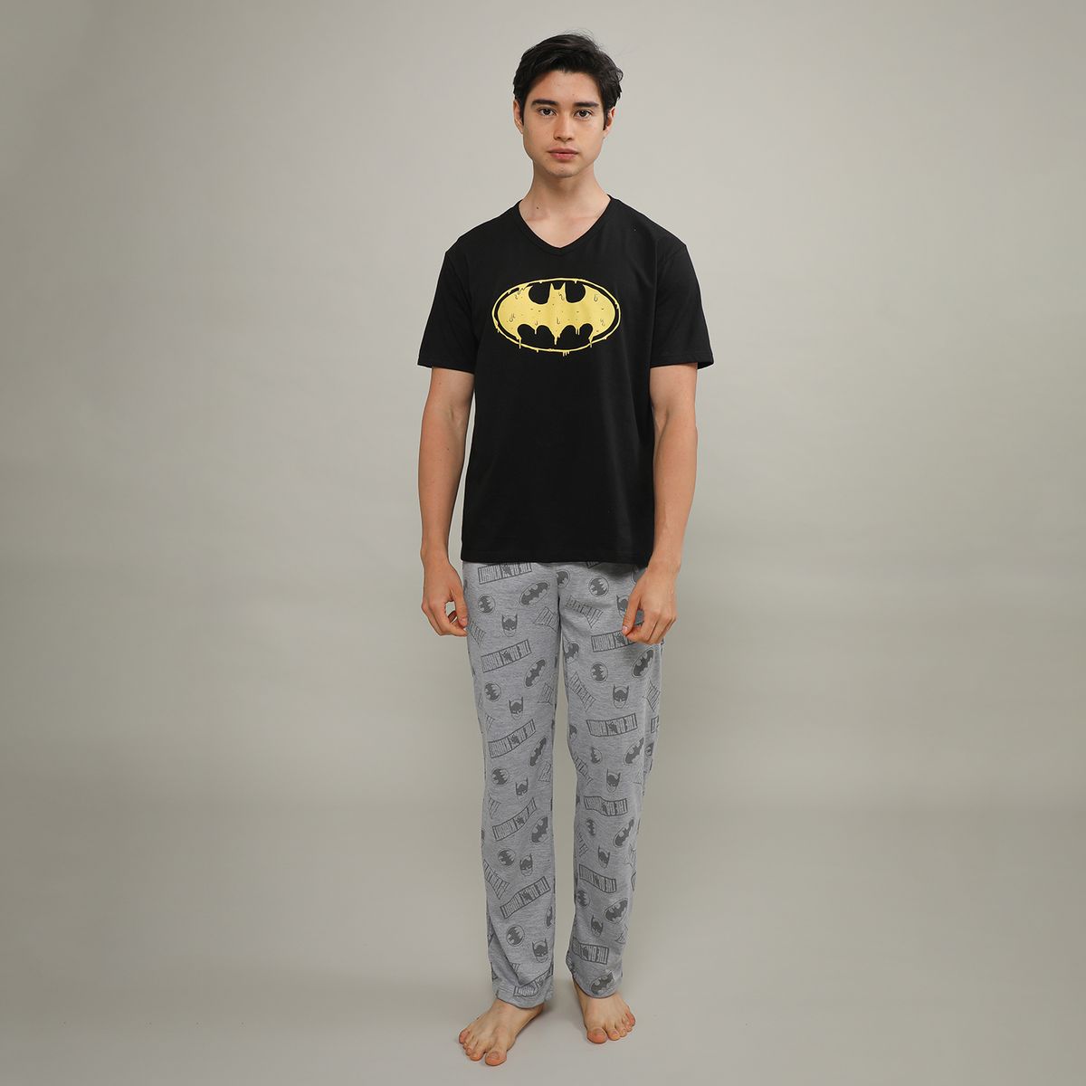 BEARCLIFF - Pijama 2 Piezas Hombre Batman