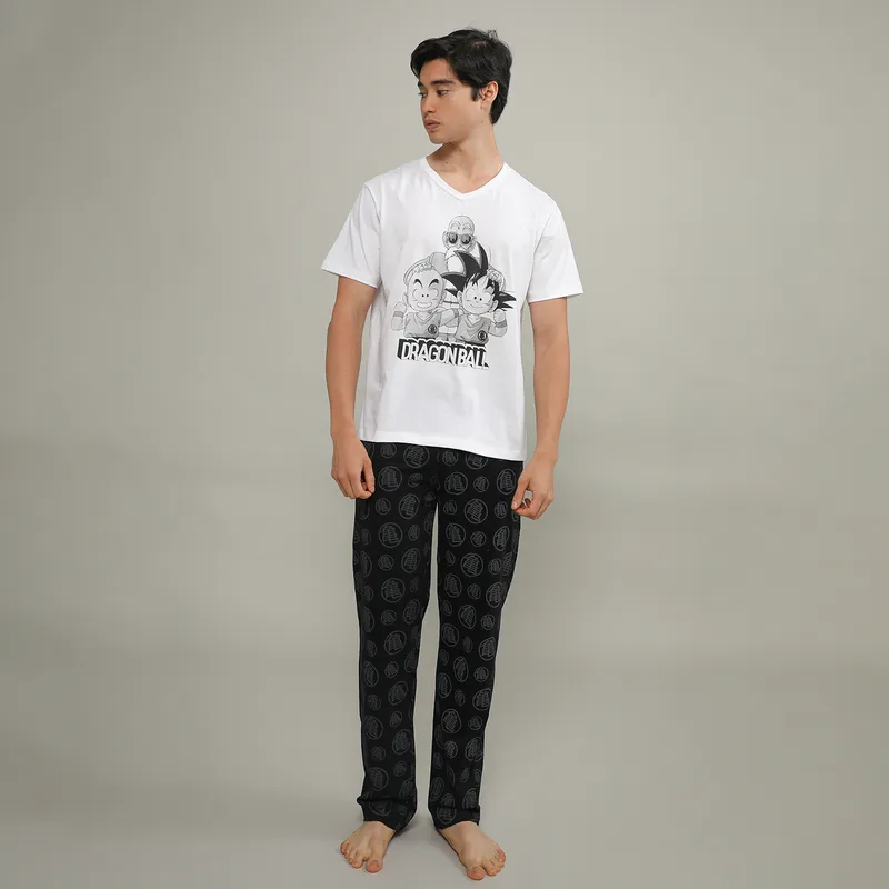 BEARCLIFF - Pijama 2 Piezas Hombre Dragon Ball